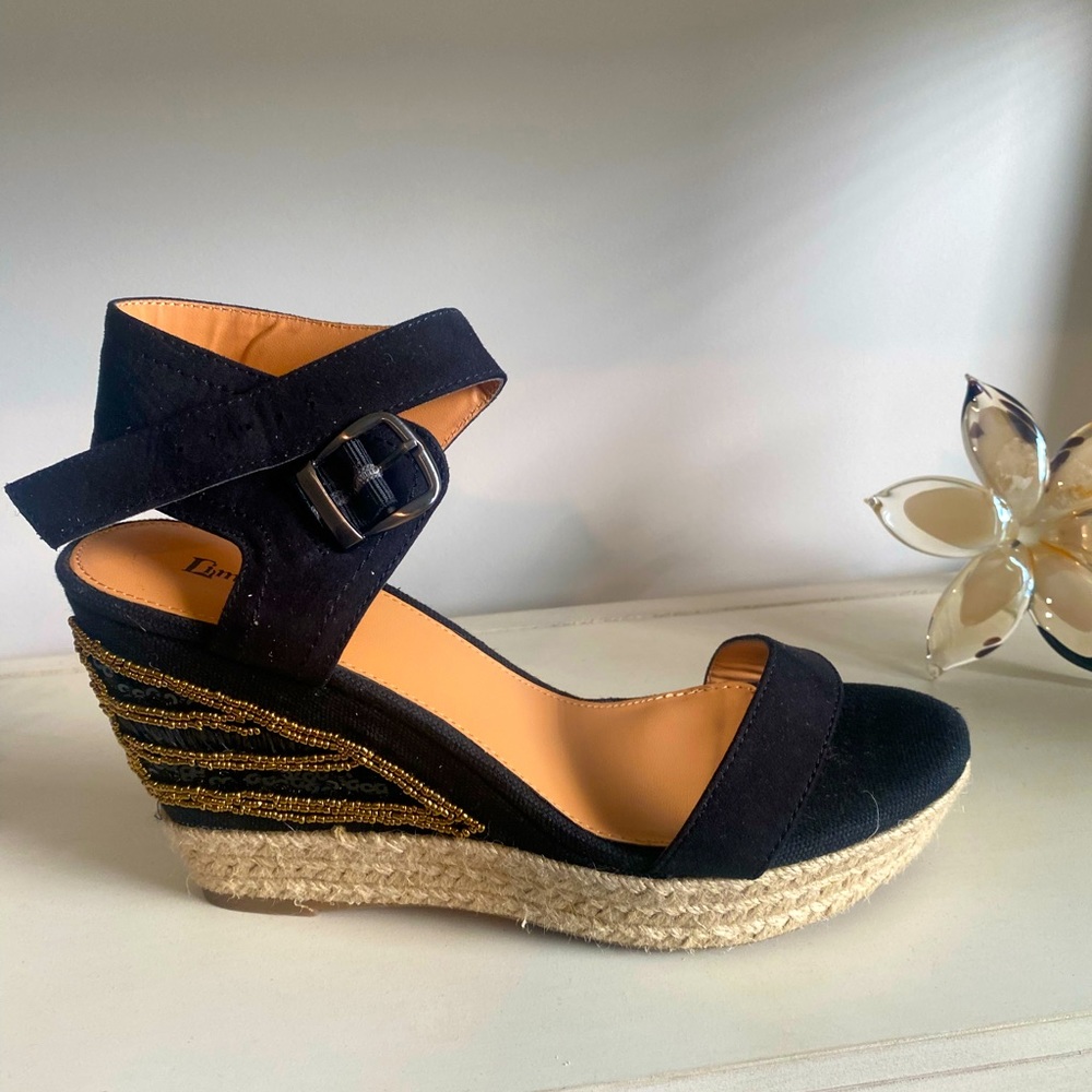 size 11 boho style wedges. Brand new
